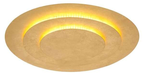 Globo 48465-40 - LED таванно осветително тяло HEDA LED/40W/230V 3000K, диаметър 49 см, златно