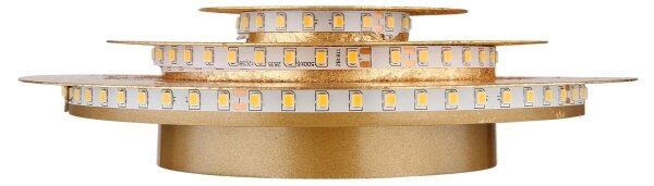 Globo 48465-18 - LED плафон HEDA LED/18W/230V 3000K Ø 18 cm златист