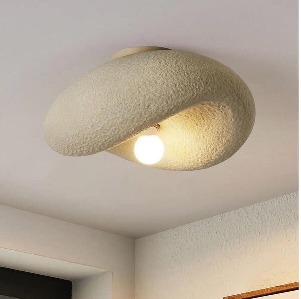 BRILAGI - Таванно осветително тяло WABI SABI 1xE27/60W/230V Ø 40 см бежово