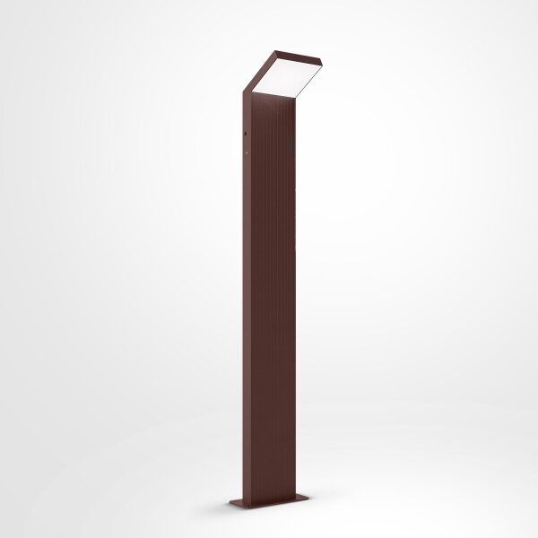 BRILAGI - Външна LED лампа RIANO LED/8W/230V кафява IP65 80 см