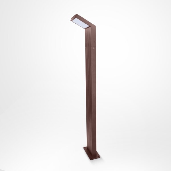 BRILAGI - Външна LED лампа RIANO LED/8W/230V кафява IP65 80 см