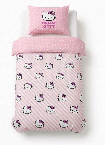 Sinsay - Спален комплект Hello Kitty - пастелнорозово