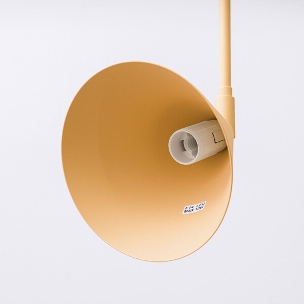 Sollux SL.1698 - Аплик NOX 1xE14/10W/230V златист