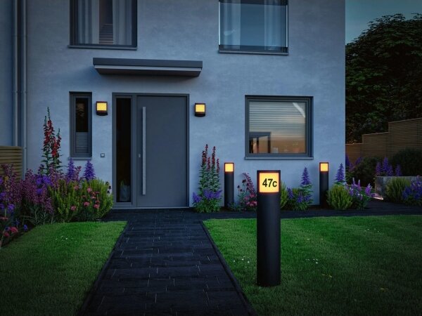 Paulmann 94514 - LED/8,5W IP44 Димируемо осветително тяло за номер на къща PADEA 230V