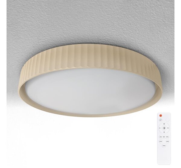 Brilagi - LED димируемо таванно осветително тяло LUCIA LED/48W/230V диаметър 41 см бежово+дистанционно управление