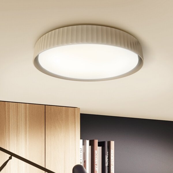 Brilagi - LED димируемо таванно осветително тяло LUCIA LED/48W/230V диаметър 41 см бежово+дистанционно управление