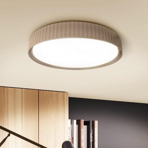 Brilagi - LED таванно осветително тяло LUCIA LED/24W/230V Ø 31 см кафяво
