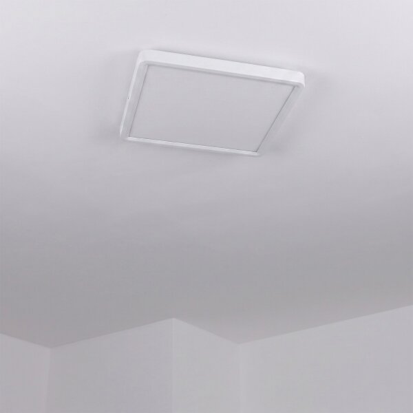 Brilagi - LED таванно осветително тяло ESTELA SQUARE LED/24W/230V 31x31 см бяло