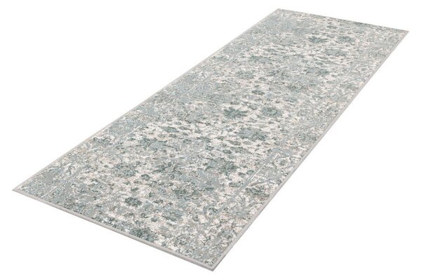Сиво-синя пътека 80x250 cm Sensi Tris – FD
