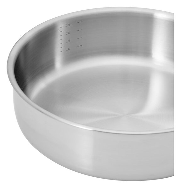 Тиган с капак от неръждаема стомана ø 24 cm Lucca 3.0 – FABINI