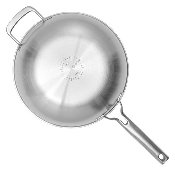 Уок тиган с капак от неръждаема стомана ø 30 cm Lucca 3.0 – FABINI