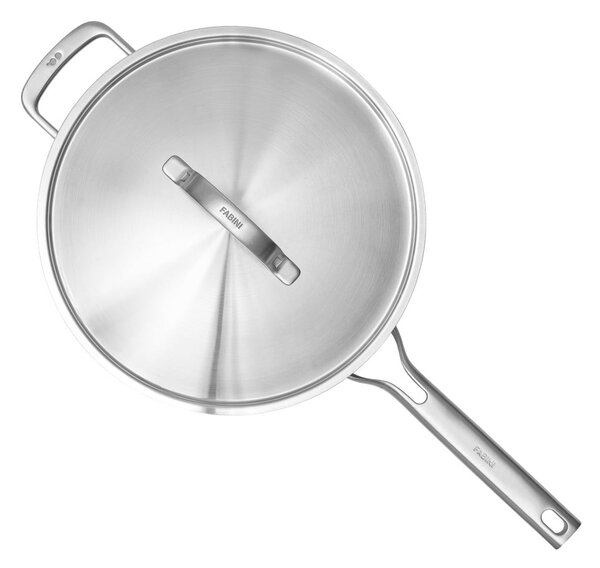 Уок тиган с капак от неръждаема стомана ø 30 cm Lucca 3.0 – FABINI