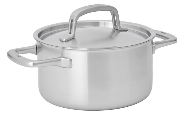 Тенджера от неръждаема стомана с капак подходяща за индукционен котлон 3 l Lucca 3.0 – FABINI
