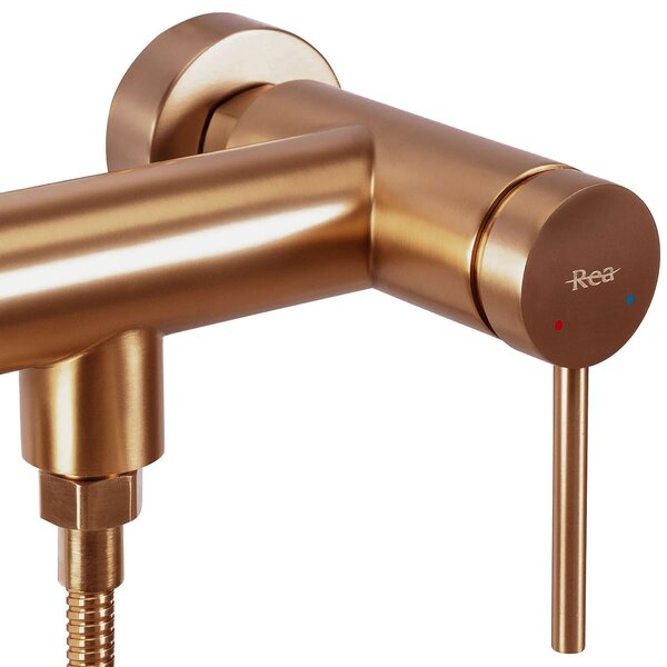 Смесител за душ Foss/Clif Brush Copper