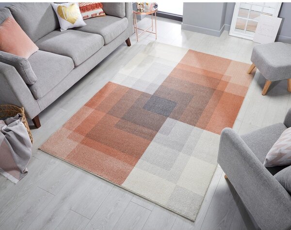 Сив и розов килим , 120 x 170 cm Plaza - Flair Rugs