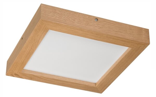 Brilagi-LED Димируема лампа WOODY FRAME LED/24W/230V дъб 30x30 cm IP44 + д.у