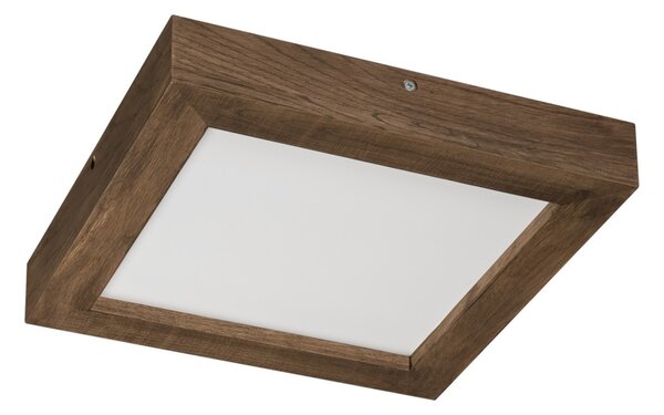 Brilagi-LED Димируема лампа WOODY FRAME LED/24W/230V дъб 30x30 см IP44 + д.у