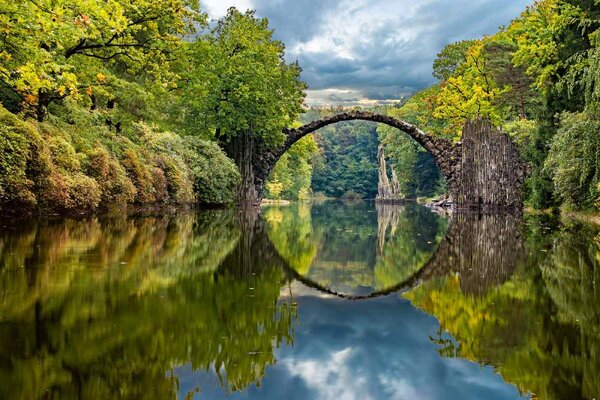 Флизелинов фототапет есен в парка 375 x 250 см