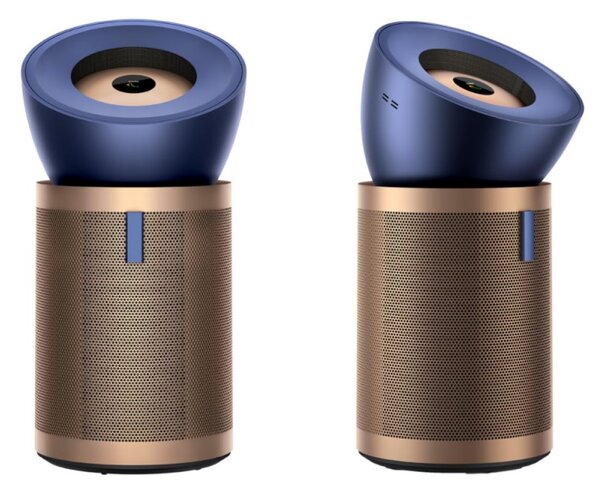 Пречиствател за въздух Dyson Purifier Big+Quiet Formaldehyde BP04, 95 м2, SMART, 10 скорости, Гласово управление, HEPA H13, 360C филтриране, Златист/син