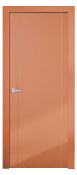 Интериорна врата с каса EKASA INCONTRI 80×210×12 см – Лява, Магнитна брава, Двуцветна Ambra/Panna