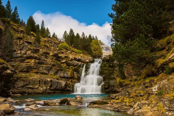 Флизелинов фототапет есенна сцена 375 x 250 см