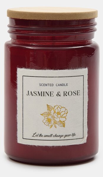 Sinsay - Ароматизирана свещ Jasmine & Rose - бледомораво