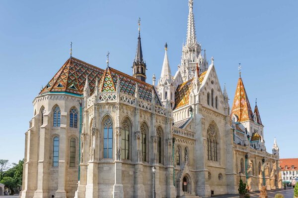 Флизелинов фототапет църквата свети матия, англия 375 x 250 см