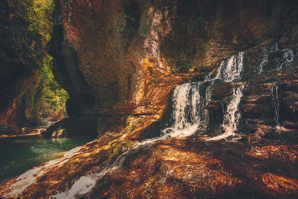 Флизелинов фототапет каньон мартвили 375 x 250 см