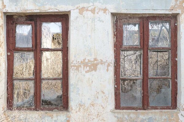 Флизелинов фототапет стари прозорци 375 x 250 см
