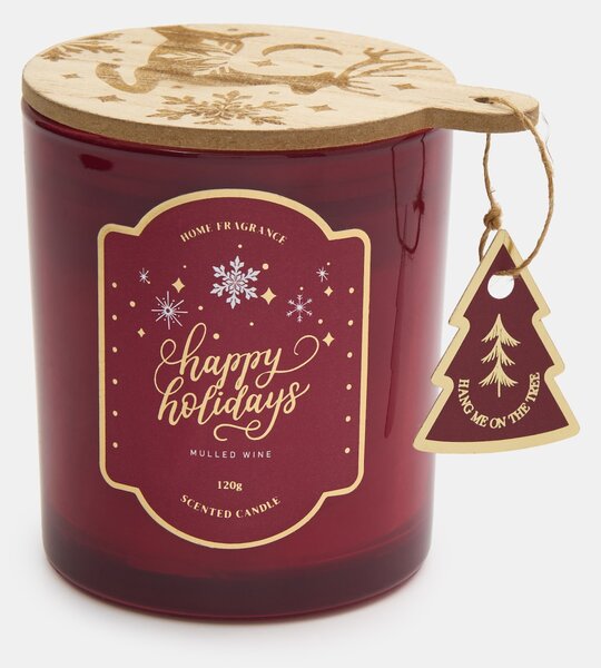 Sinsay - Свещ Mulled Wine - бледомораво