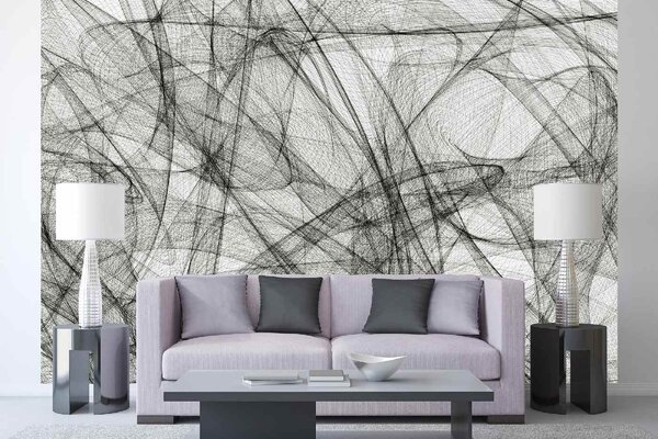 Самозалепваща се флизелинова фототапета абстрактна картина 375 x 250 см