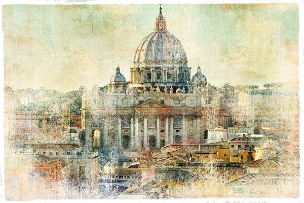 Флизелинов фототапет винтидж света петра 375 x 250 см