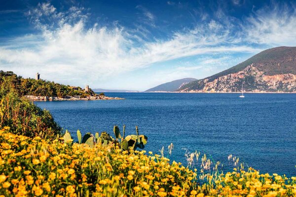 Флизелинов фототапет йонийско море 375 x 250 см