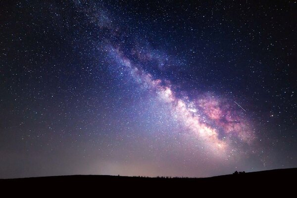 Флизелинов фототапет галактика млечен път 375 x 250 см