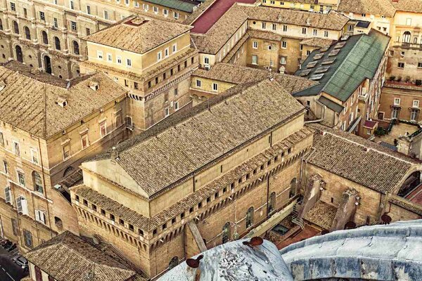 Флизелинов фототапет базилика „свети петър vi“. 375 x 250 см