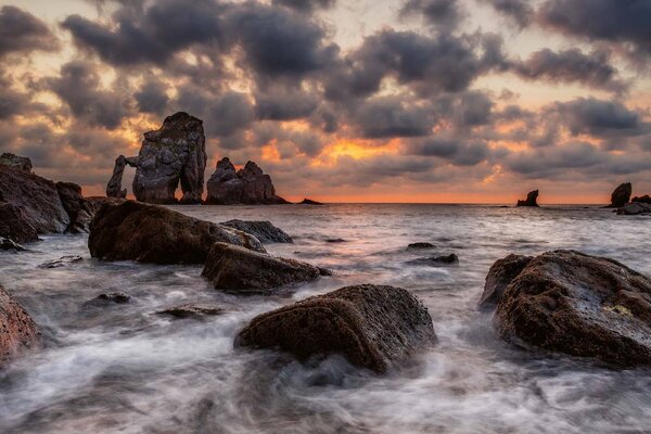 Флизелинов фототапет морски храм 375 x 250 см