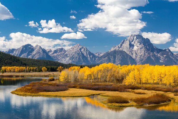 Флизелинов фототапет невероятен есенен пейзаж 375 x 250 см