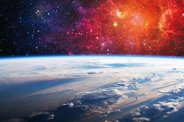 Флизелинов фототапет дълбок космос 375 x 250 см