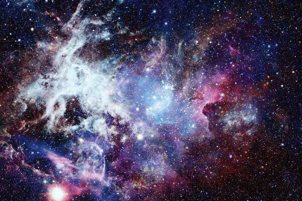 Флизелинов фототапет абстрактна вселена 375 x 250 см