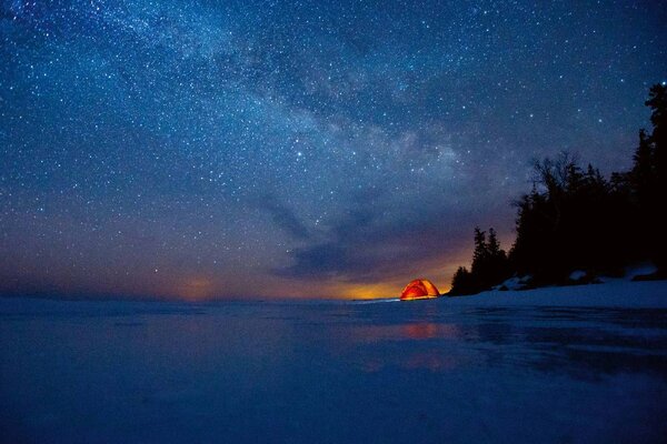 Флизелинов фототапет звездно небе 375 x 250 см