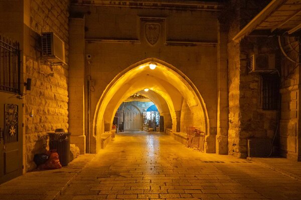Флизелинов фототапет еврейска улица в йерусалим 375 x 250 см