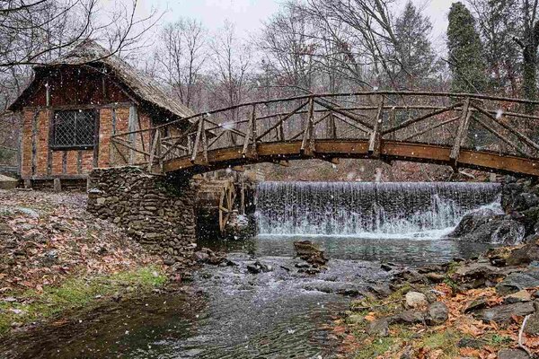 Флизелинов фототапет стара мелница 375 x 250 см