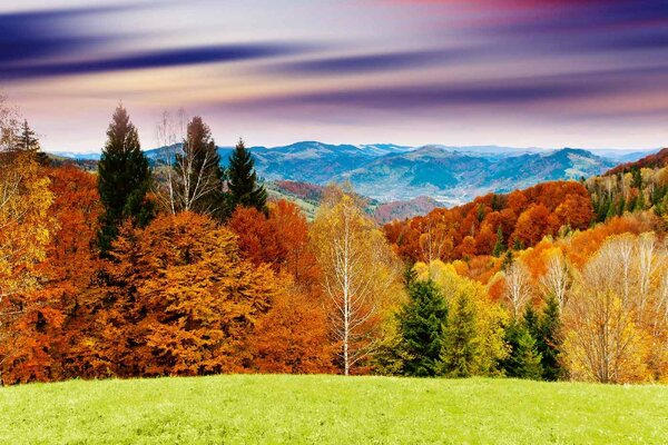 Флизелинов фототапет величествен залез 375 x 250 см