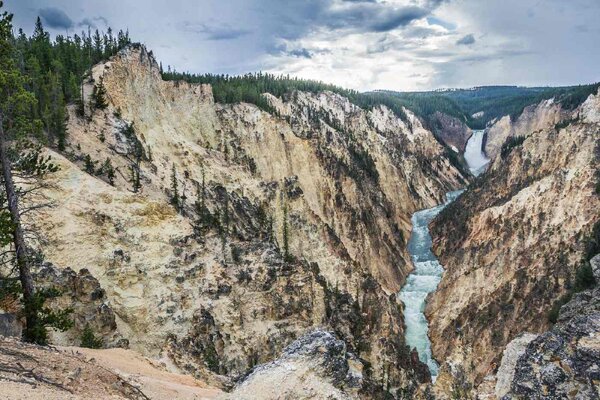 Флизелинов фототапет йелоустоун и гранд каньон 375 x 250 см