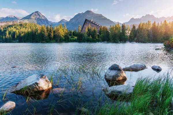 Флизелинов фототапет щрбске плесо 375 x 250 см