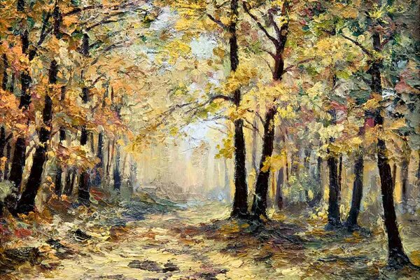 Флизелинов фототапет картина - есен 375 x 250 см