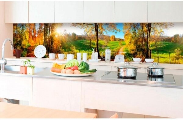 Фототапет за кухня - ливада 350 x 60 см