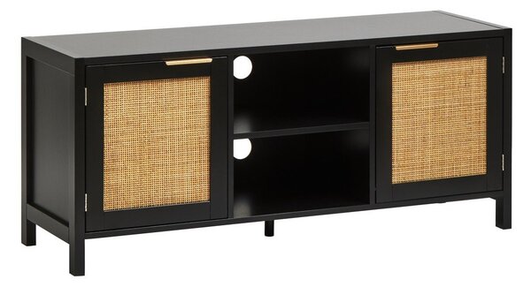 Черна маса за телевизор 120x52x38 cm Sherman – Premier Housewares