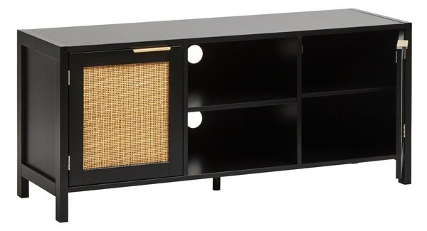Черна маса за телевизор 120x52x38 cm Sherman – Premier Housewares