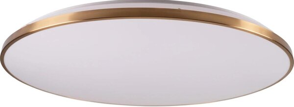 LED плафон с възможност за димиране KERN LED/80W/230V, диаметър 80 см, златист + дистанционно управление